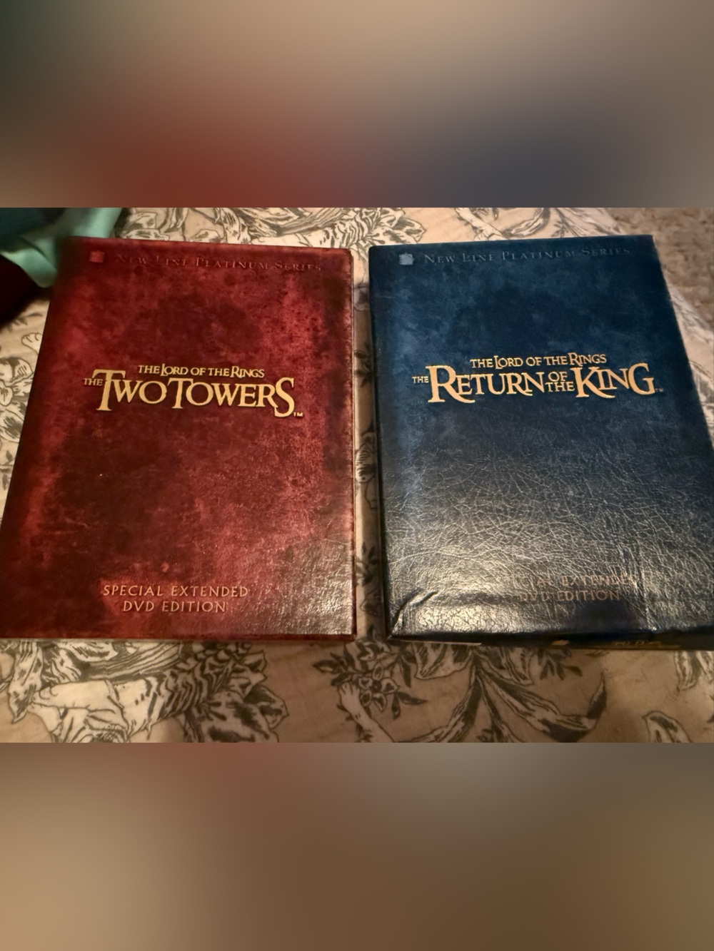 The Lord of the Rings Special Extended Edition DVD Two Towers Return Of The King